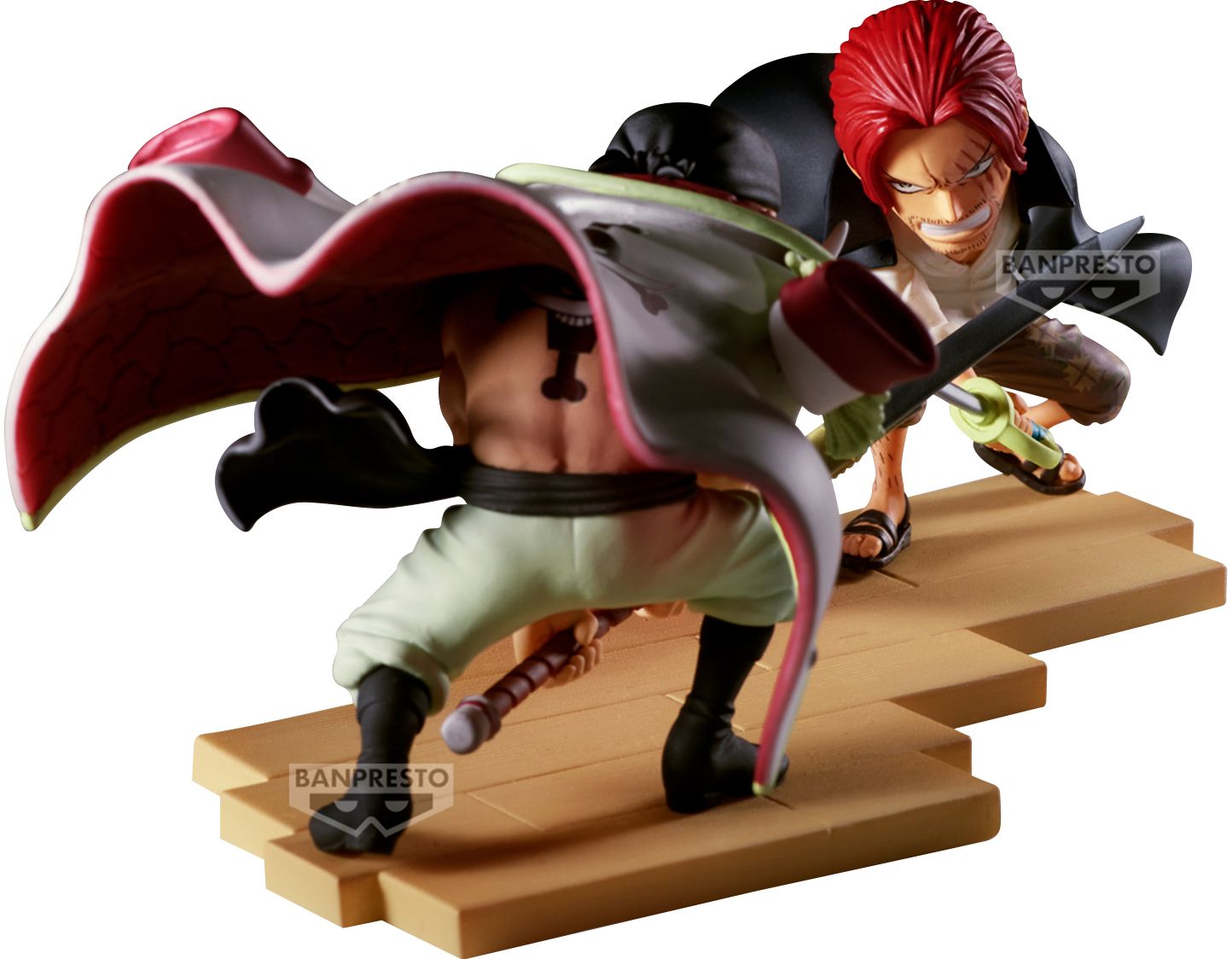 Edward Newgate vs Shanks "One Piece", Banpresto World Collectable Figure Log Stories