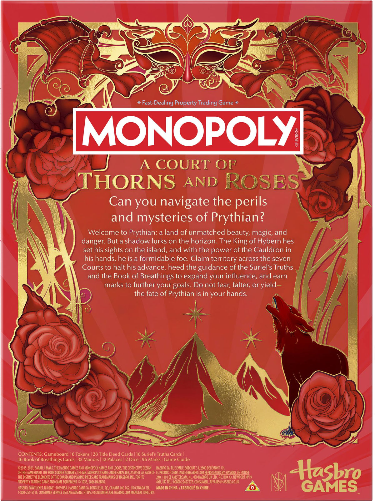 Monopoly A Court of Thorns and Roses