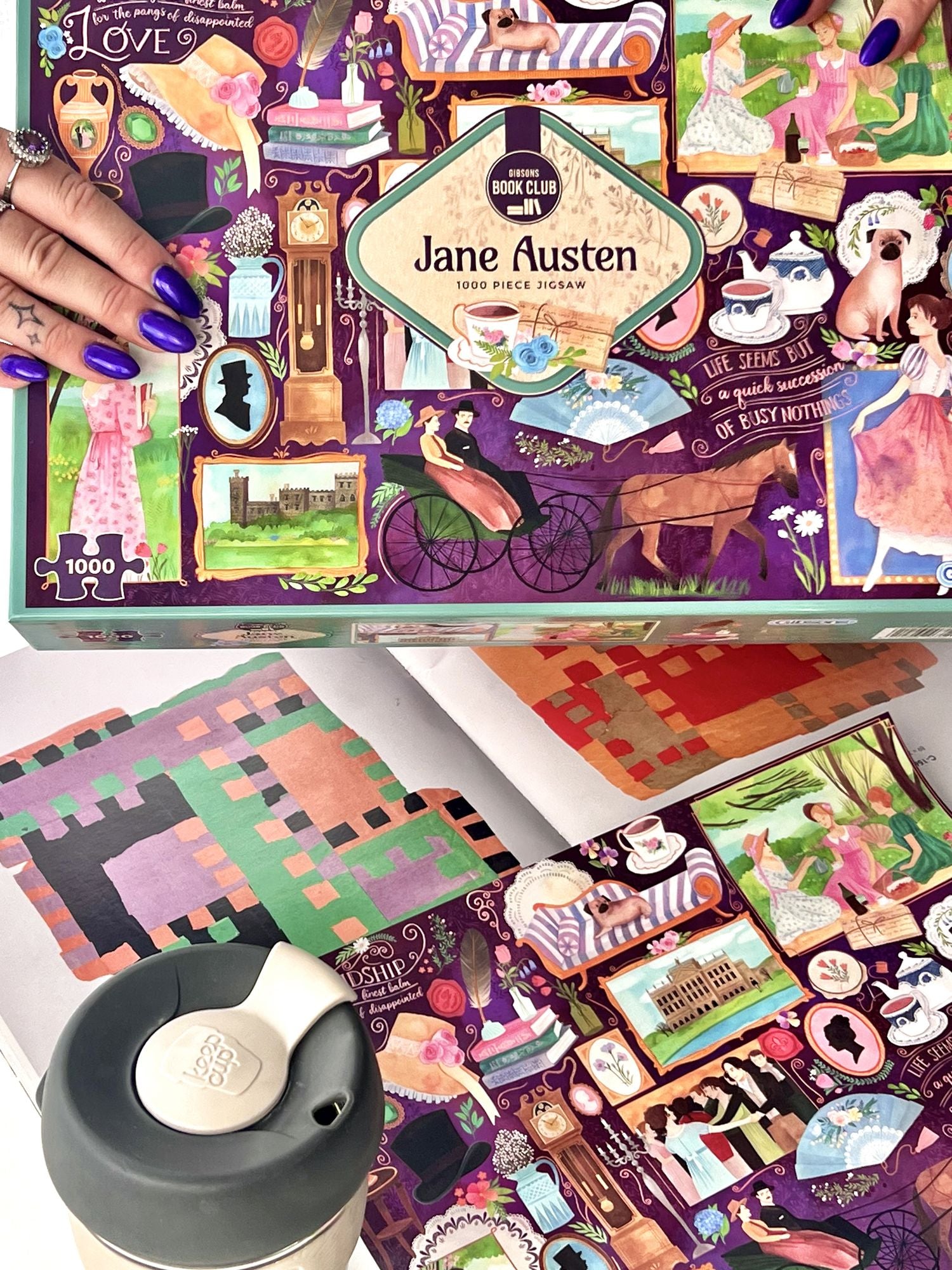 Jane Austen 1000 Piece Jigsaw Puzzle