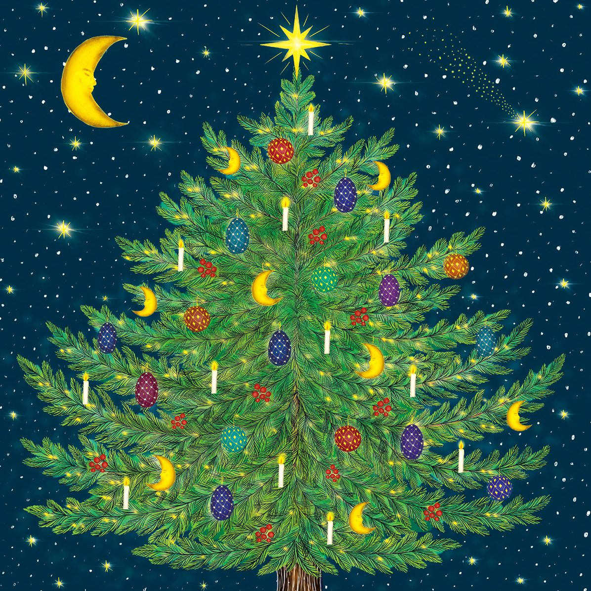 Celestial Tree Boxed Cards Set of 8