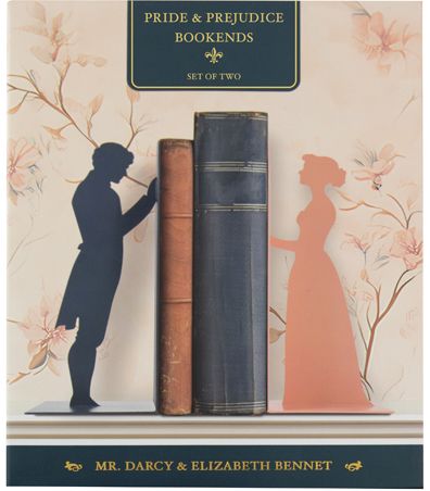 Pride and Prejudice Metal Bookend