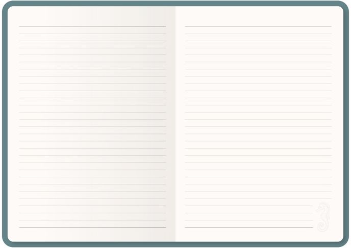 Archive Oceans A5 Notebook