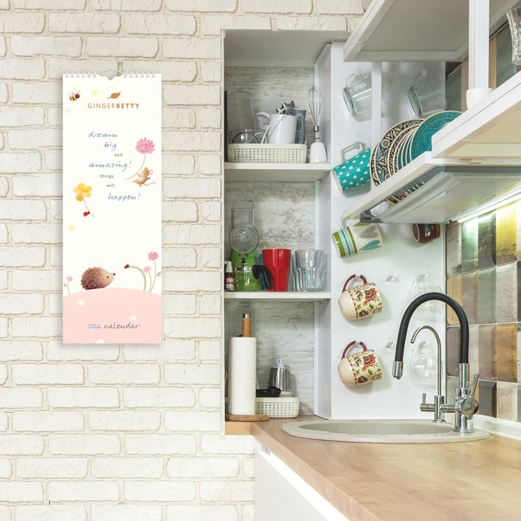 2026 Ginger Betty Slim Calendar