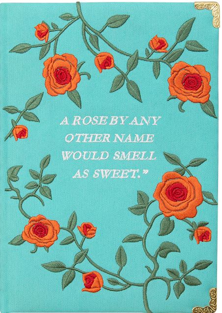 Romeo and Juliet Embroidered Notebook