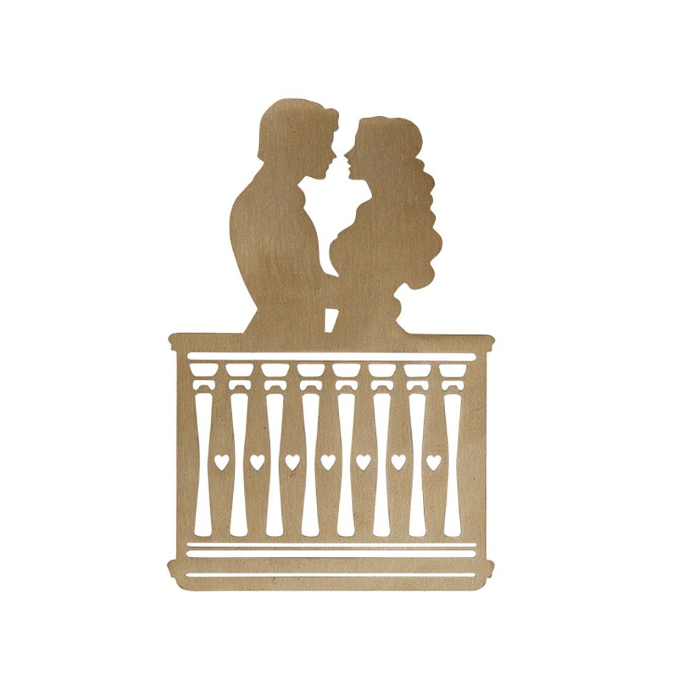 Romeo and Juliet Metal Bookmark