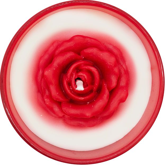 Romeo and Juliet Rose Moulded Candle
