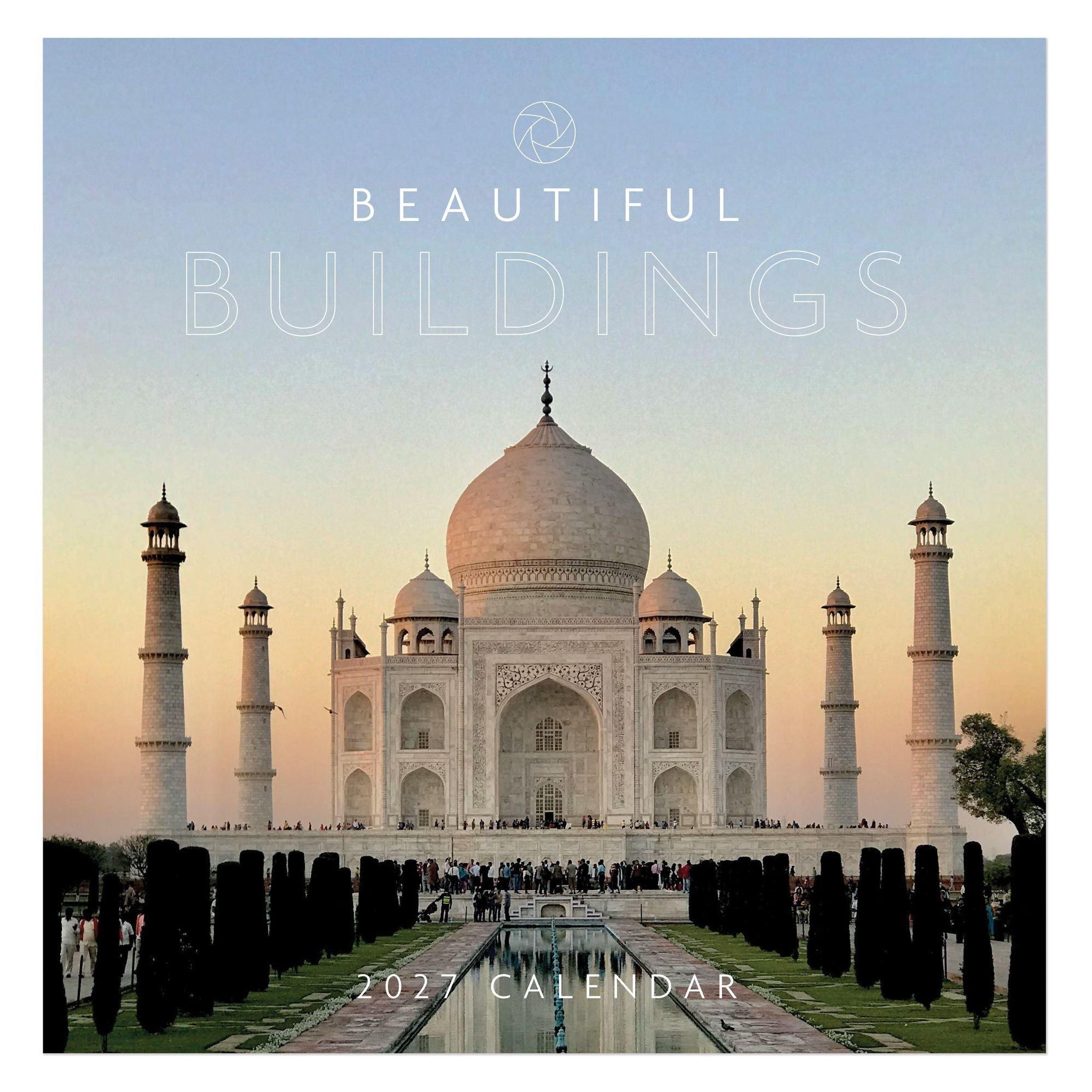 2027 Beautiful Buildings SQ Calendar