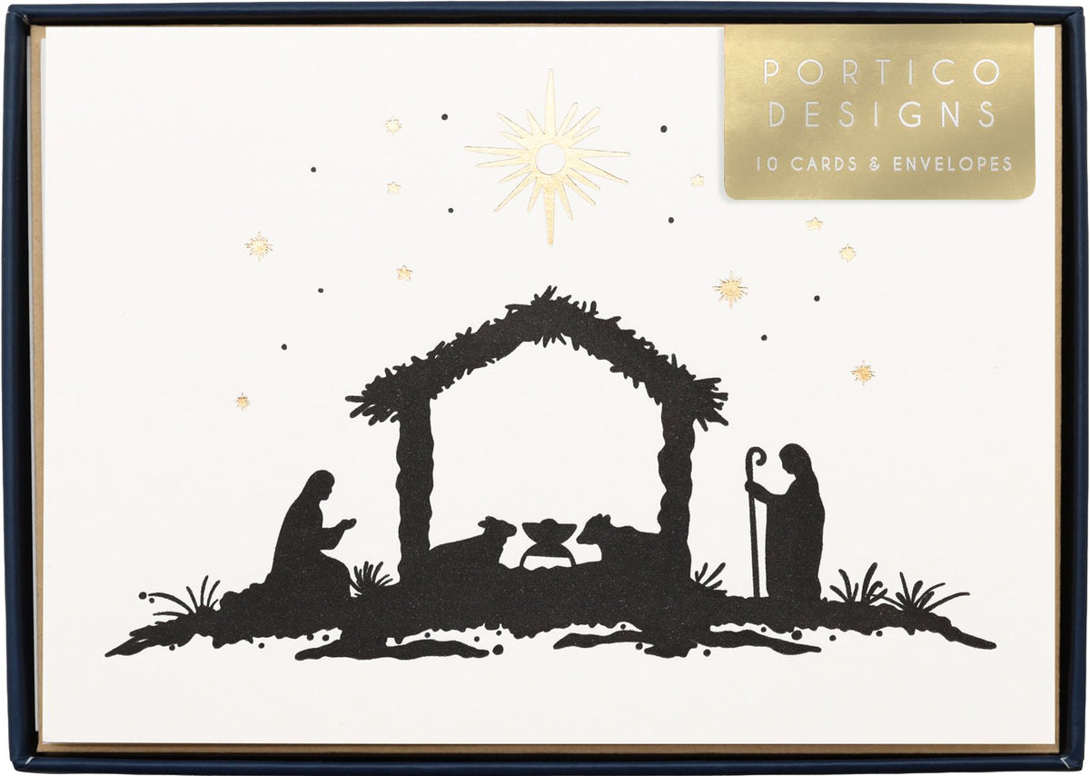 Nativity Letterpress Boxed Cards Set of 8