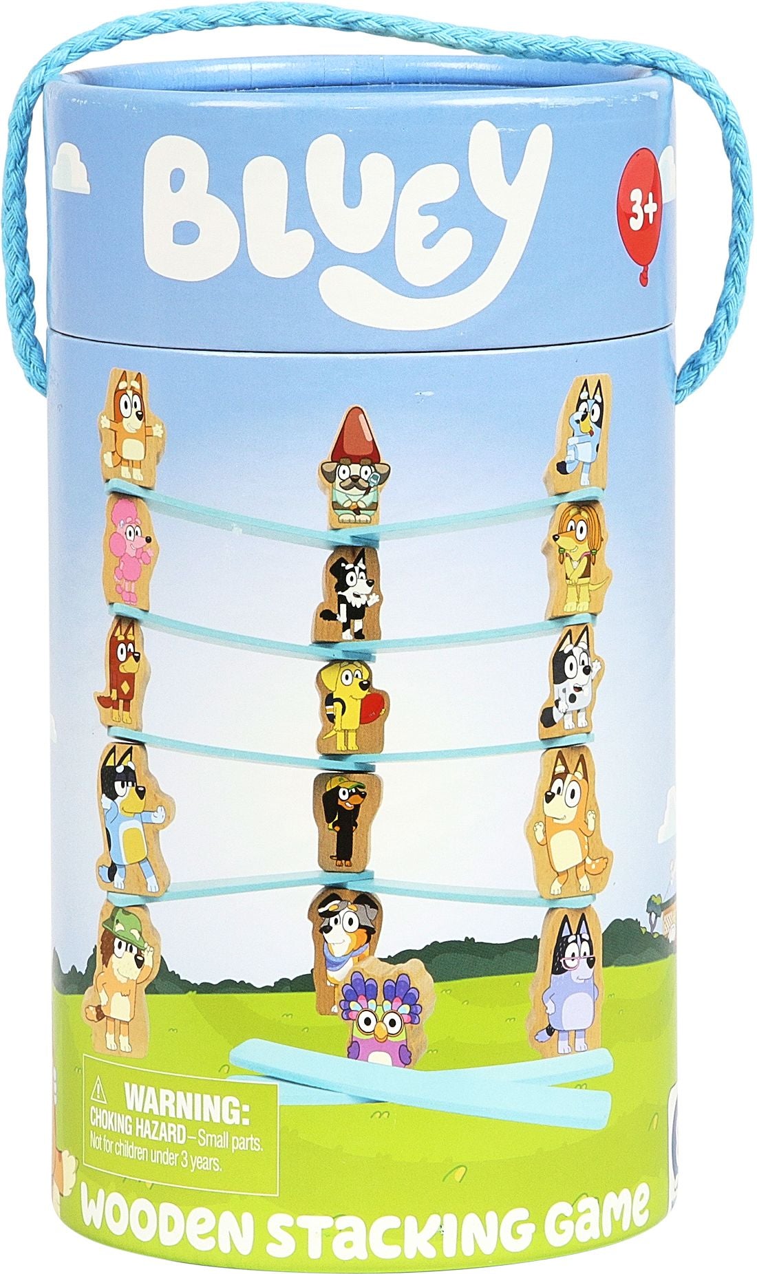Bluey Wooden Stacking Game