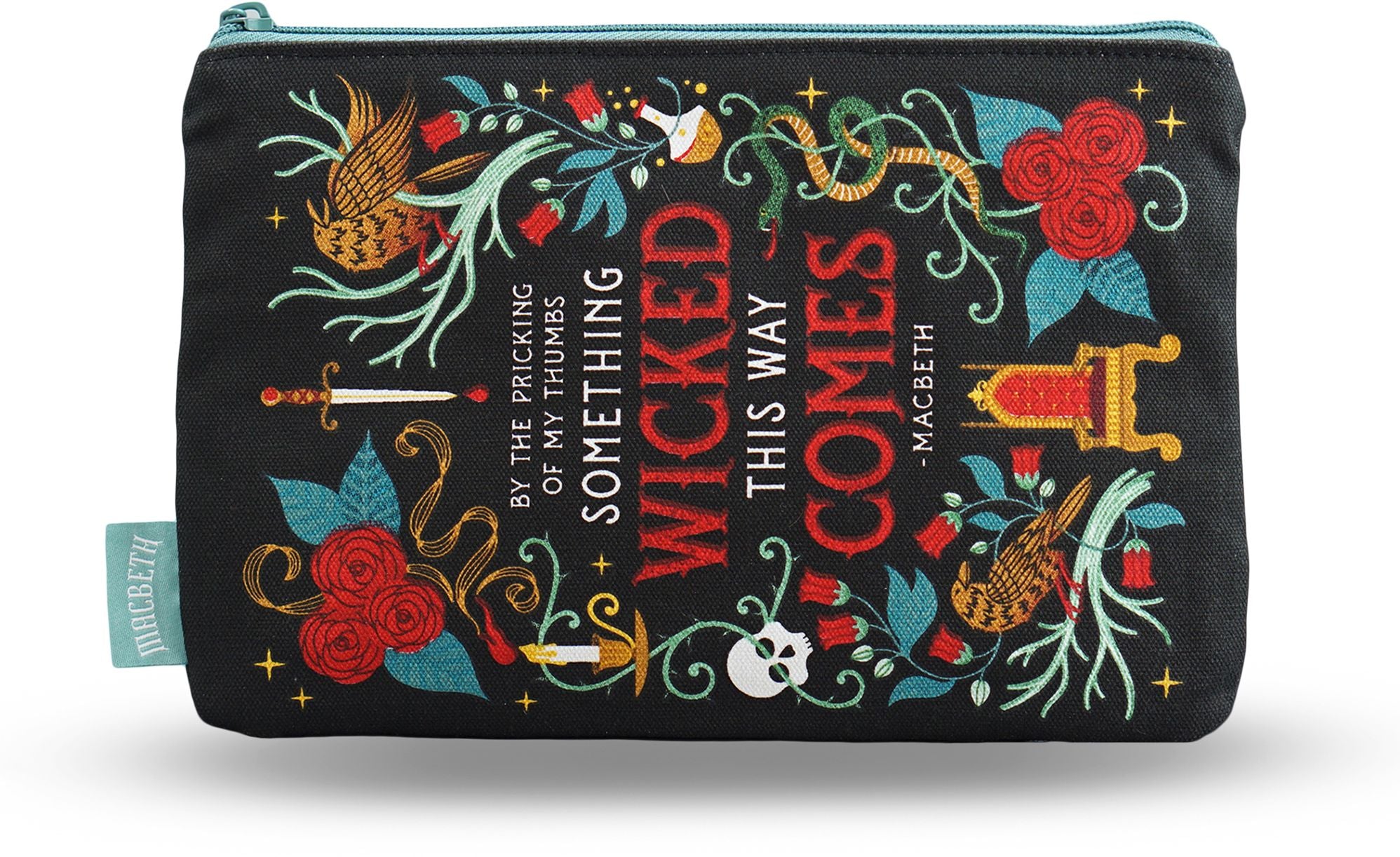 Macbeth Shakespeare Pouch - Cotton