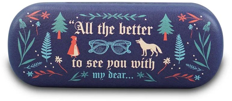Hard Glasses Case - Little Red Riding Hood