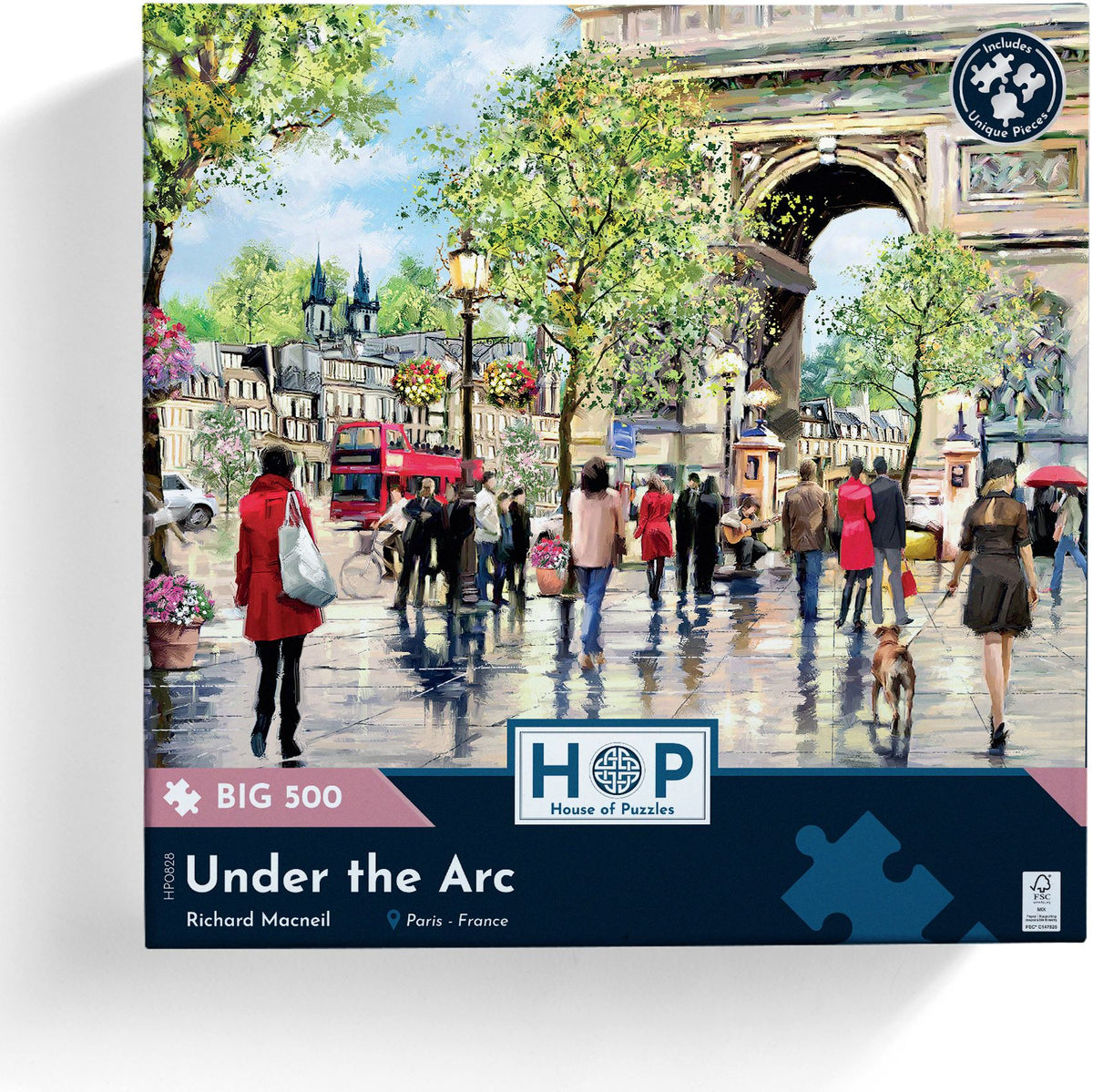 Under the Arc 500 pc