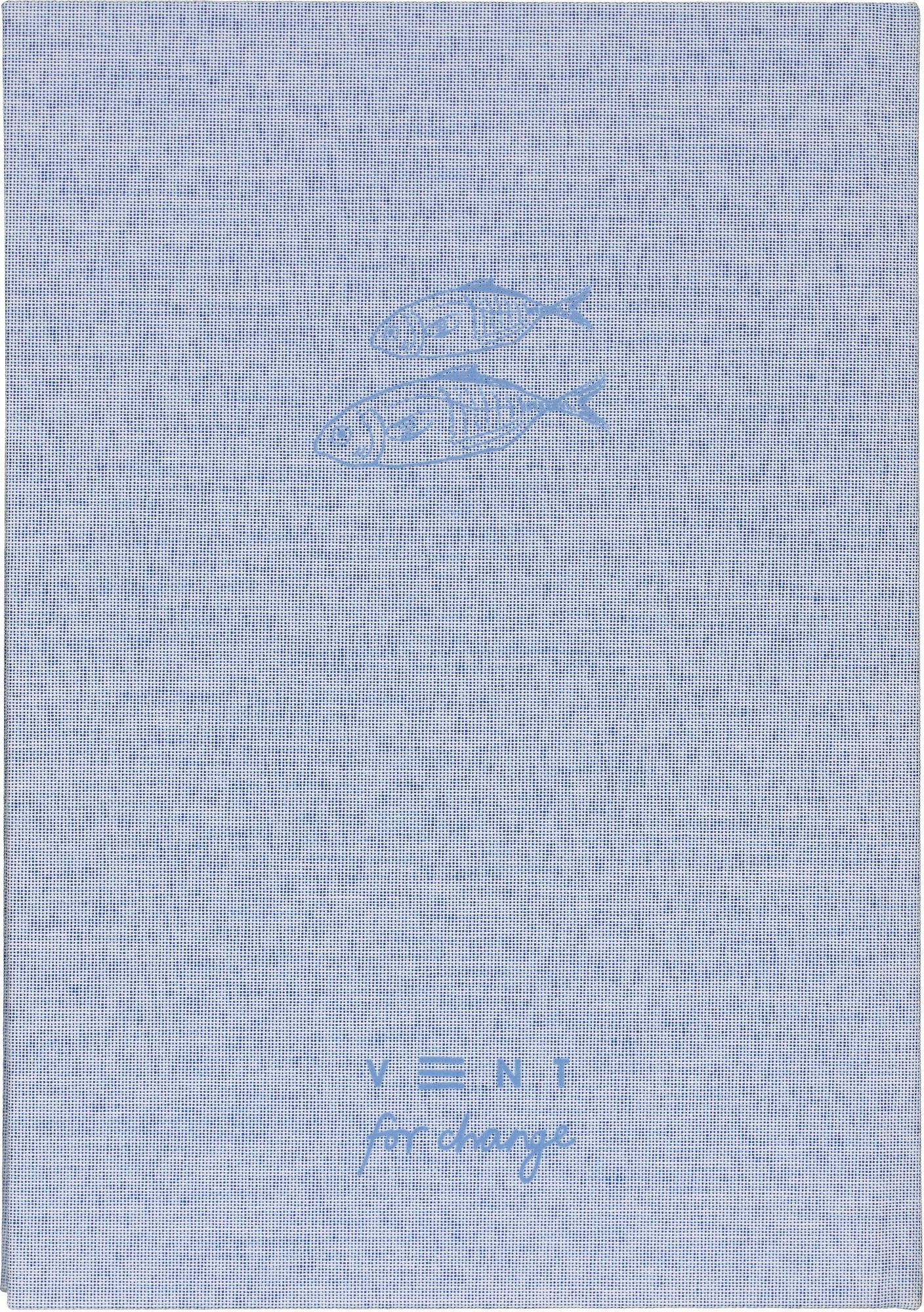 Ocean Blue Recycled A5 Notebook