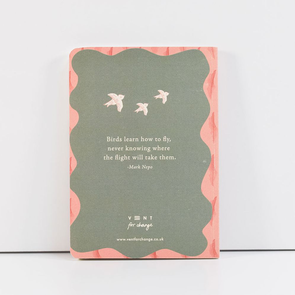 A5 Birds Trio Recycled Notebook