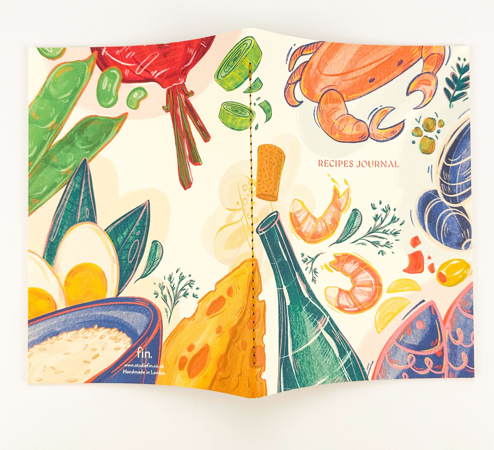 Handmade Recipe Journal / Marin