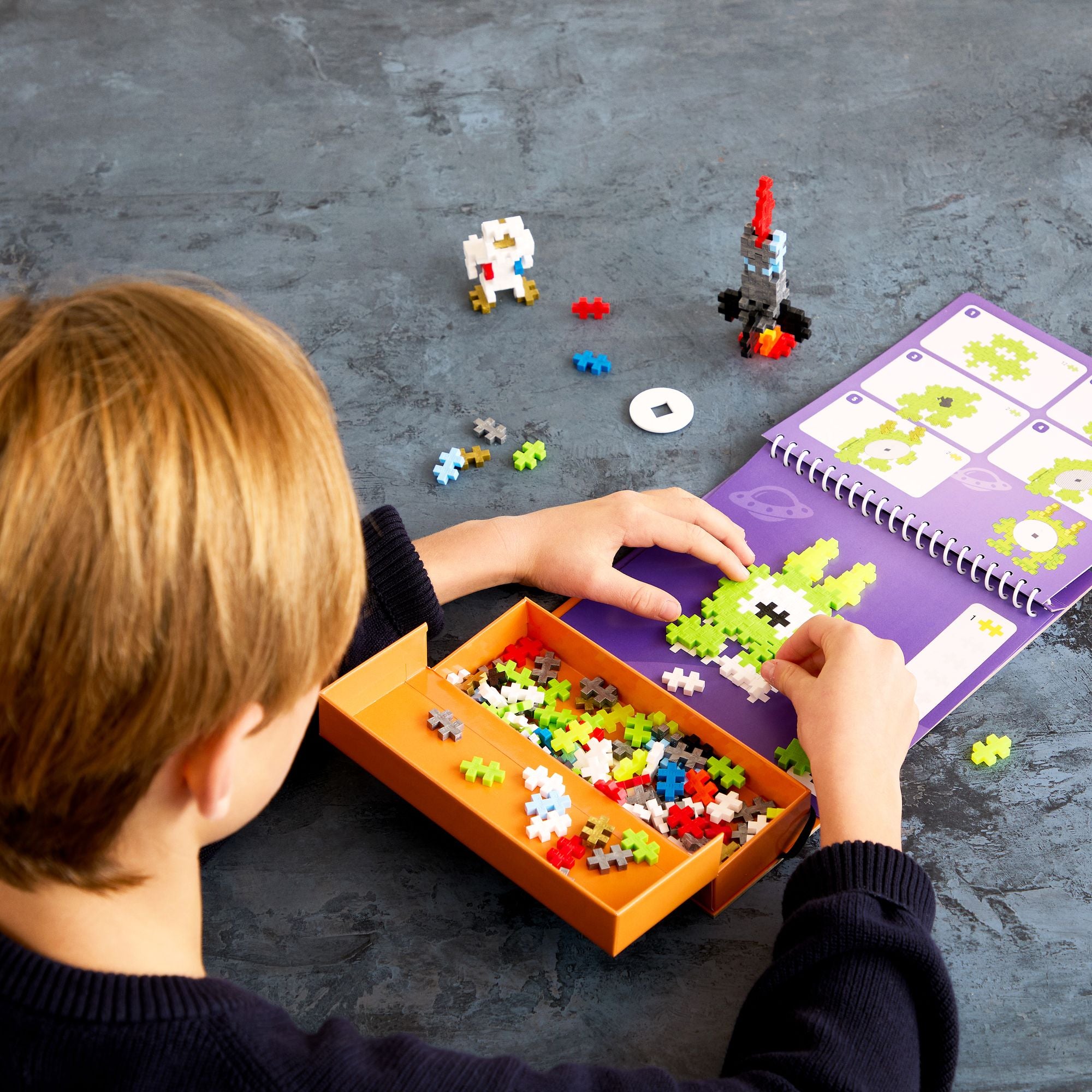 Space Puzzle by Number Activity Pad