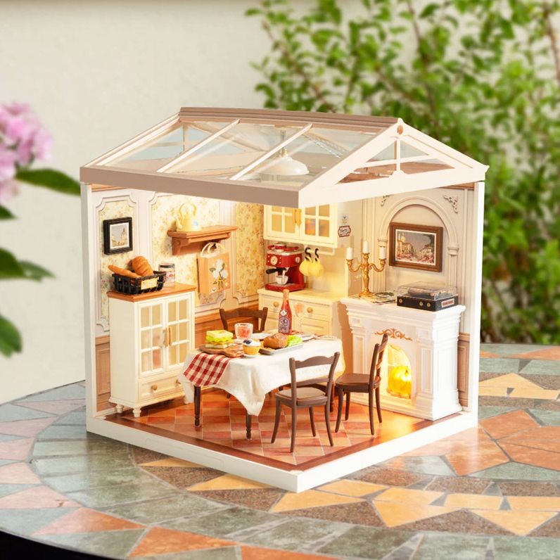 DIY Warm Dining Room