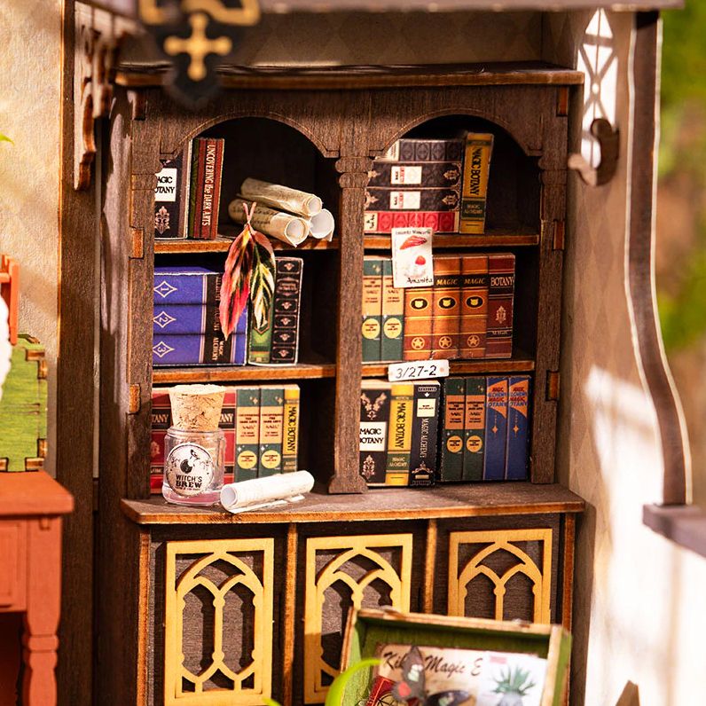 DIY Miniature House Magic Study