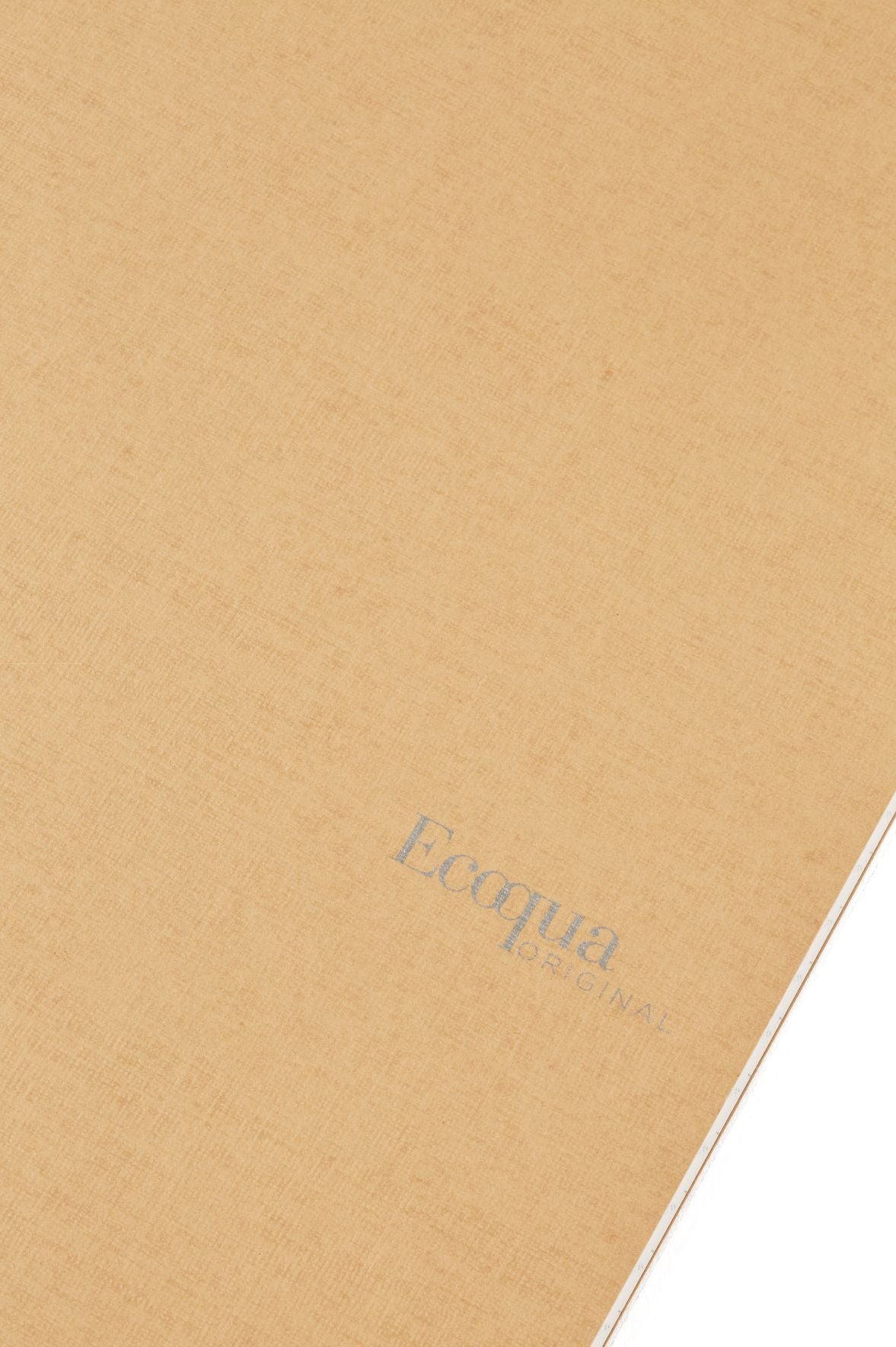 Ecoqua Original Notebook, A5, Staple-Bound, Dotted, Beige