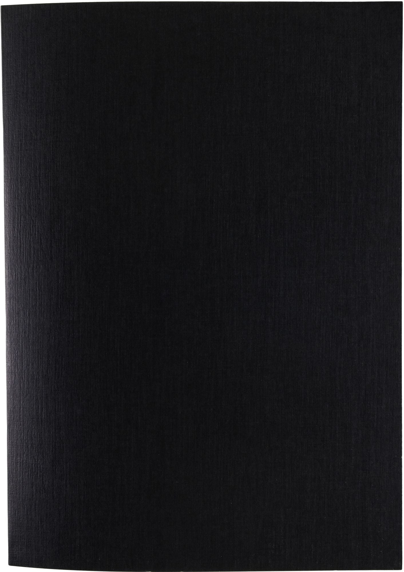 Ecoqua Plus Journal, A4, Glue-Bound, Lined, Black