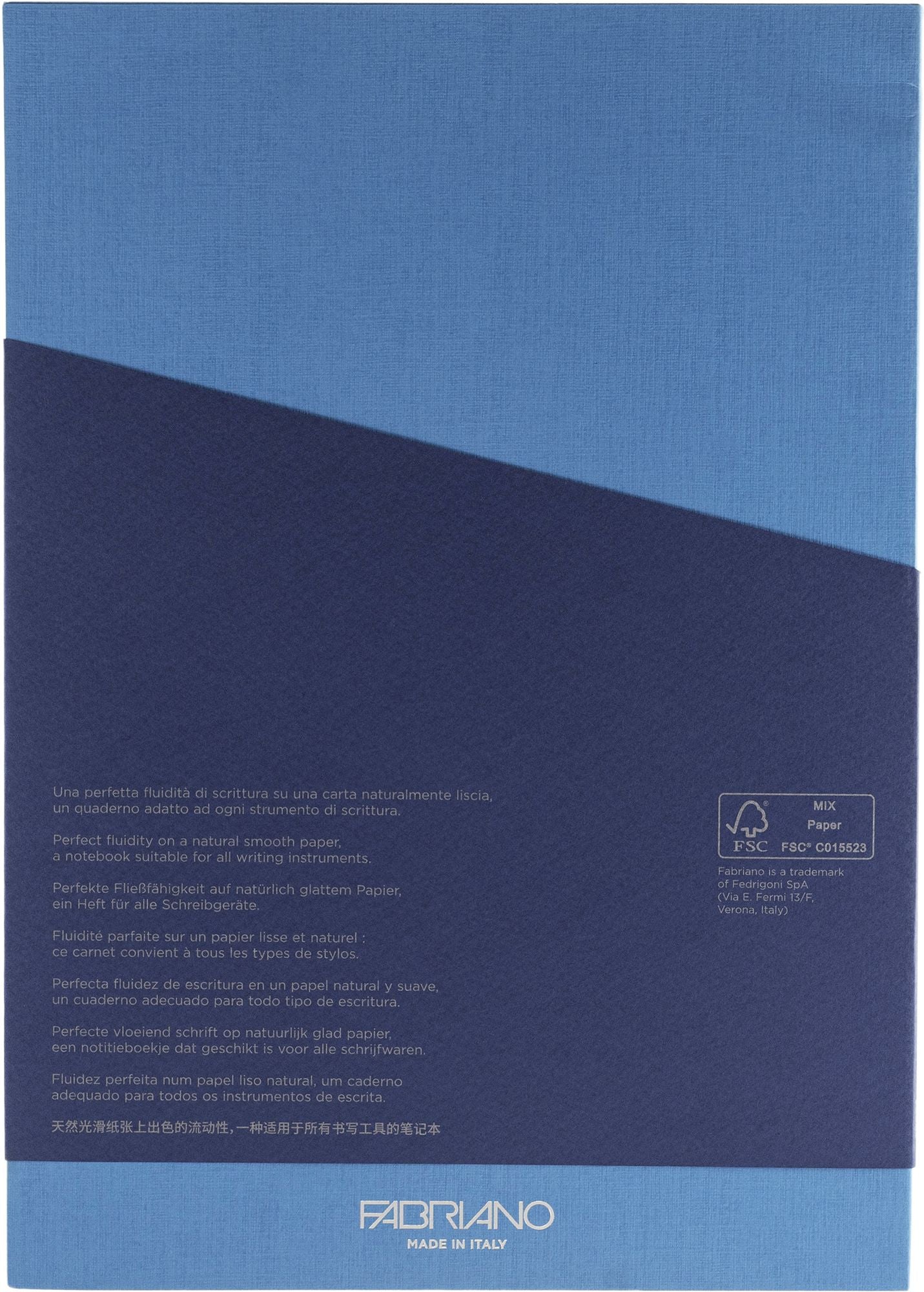 Ecoqua Plus Journal, A4, Glue-Bound, Lined, Turquoise