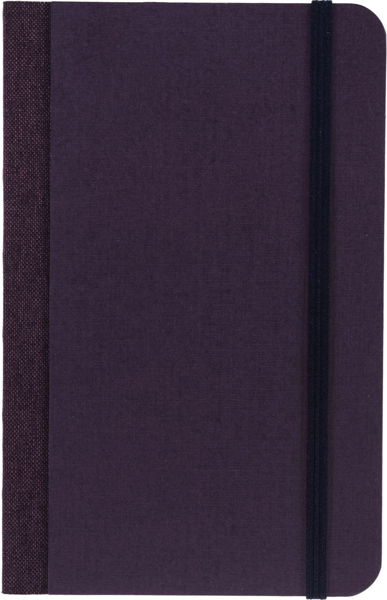 Ecoqua Plus Journal, 3.5 x 5.5, Fabric-Bound, Dotted, Wine