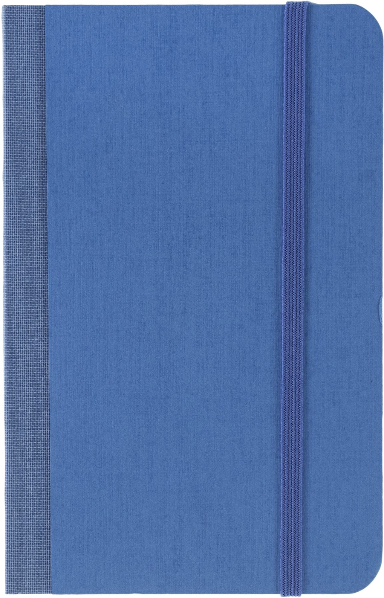 Ecoqua Plus Journal, 3.5 x 5.5, Fabric-Bound, Dotted, Turquoise