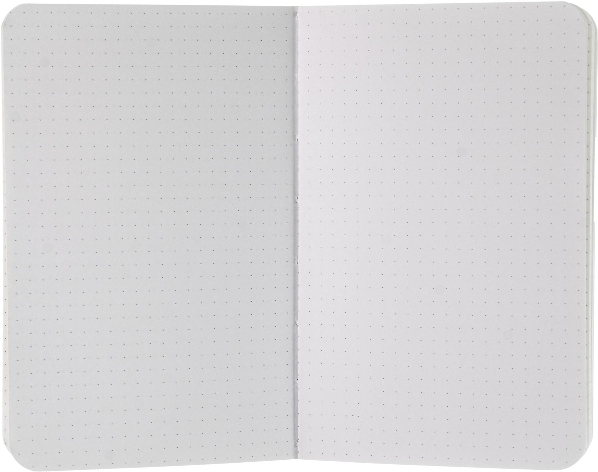 Ecoqua Plus Journal, 3.5 x 5.5, Fabric-Bound, Dotted, Turquoise