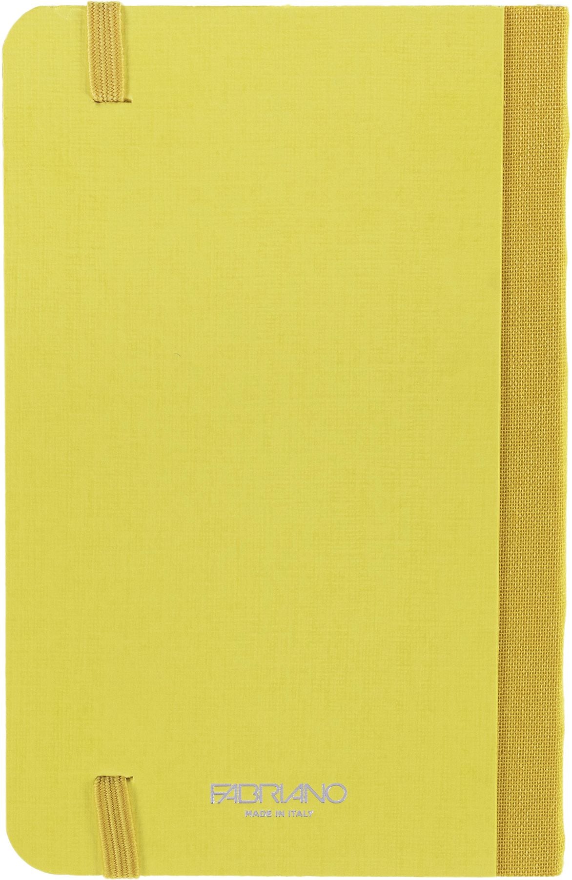 Ecoqua Plus Journal, 3.5 x 5.5, Fabric-Bound, Dotted, Yellow