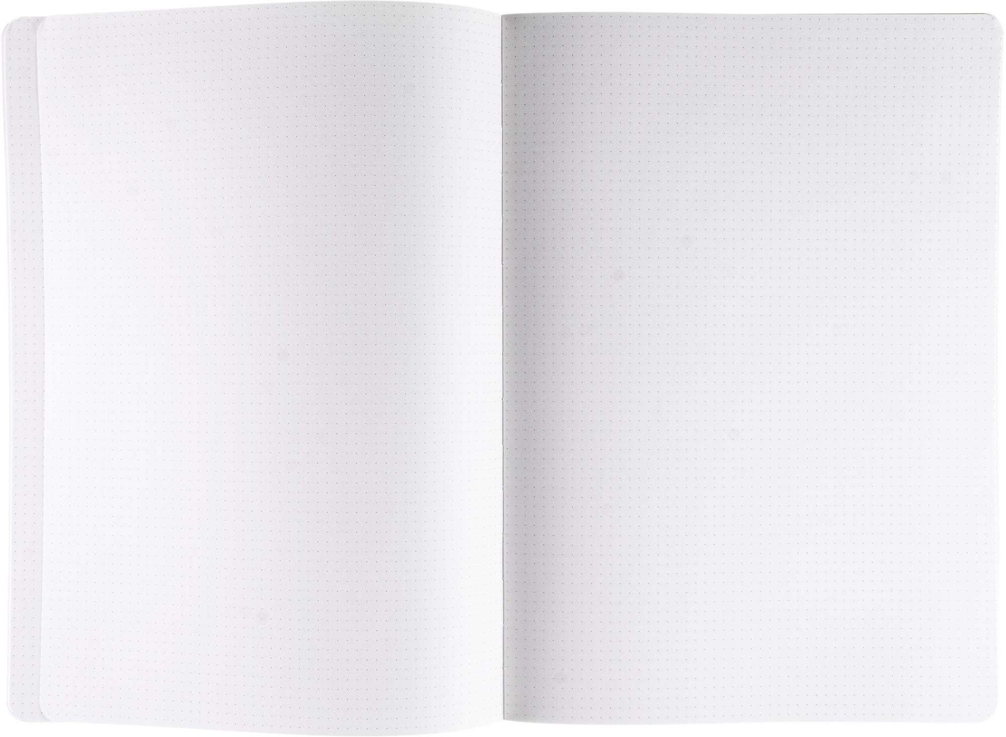 Ecoqua Plus Journal, A4, Fabric-Bound, Dotted, Lime