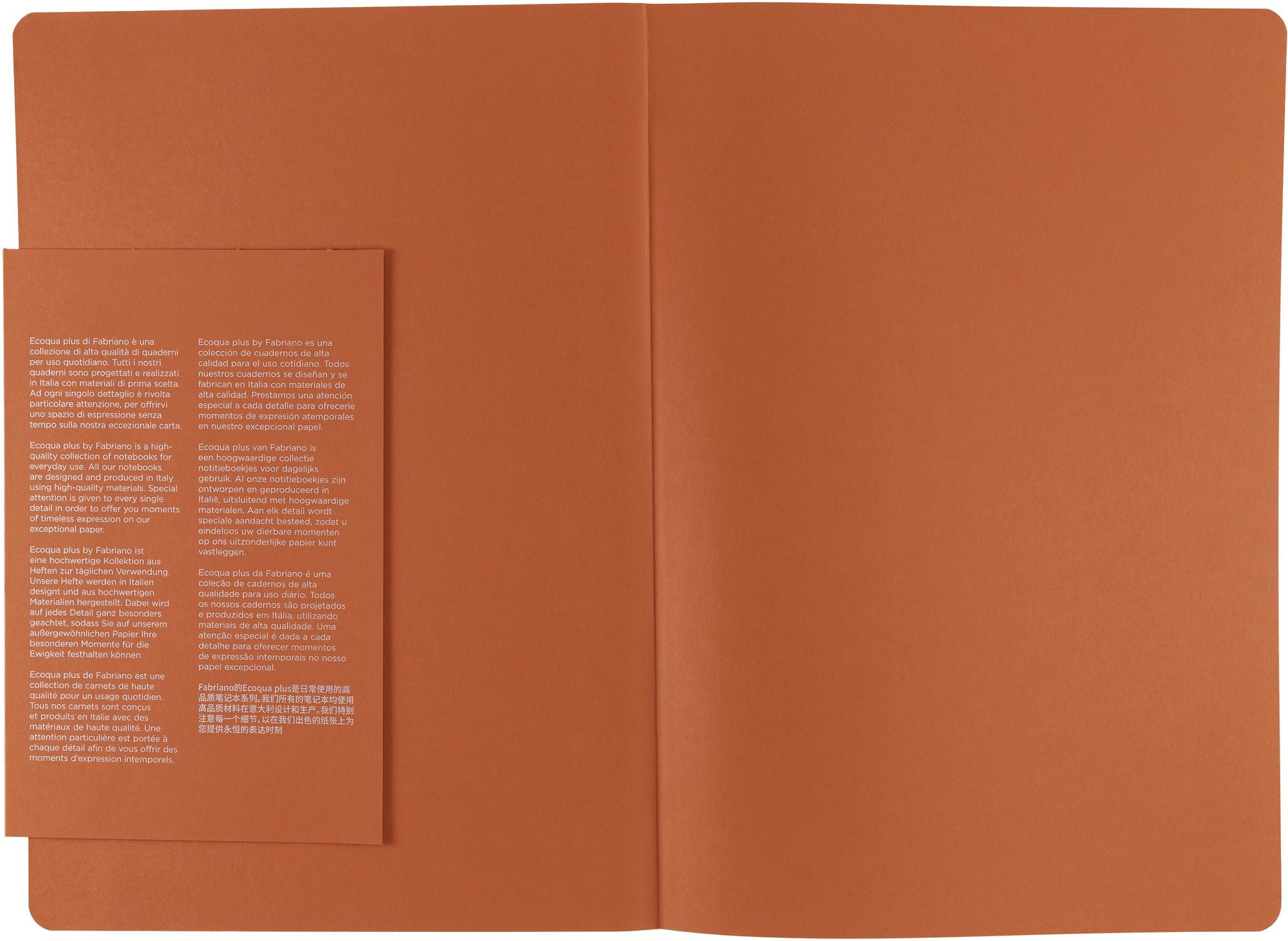 Ecoqua Plus Journal, A4, Fabric-Bound, Dotted, Red