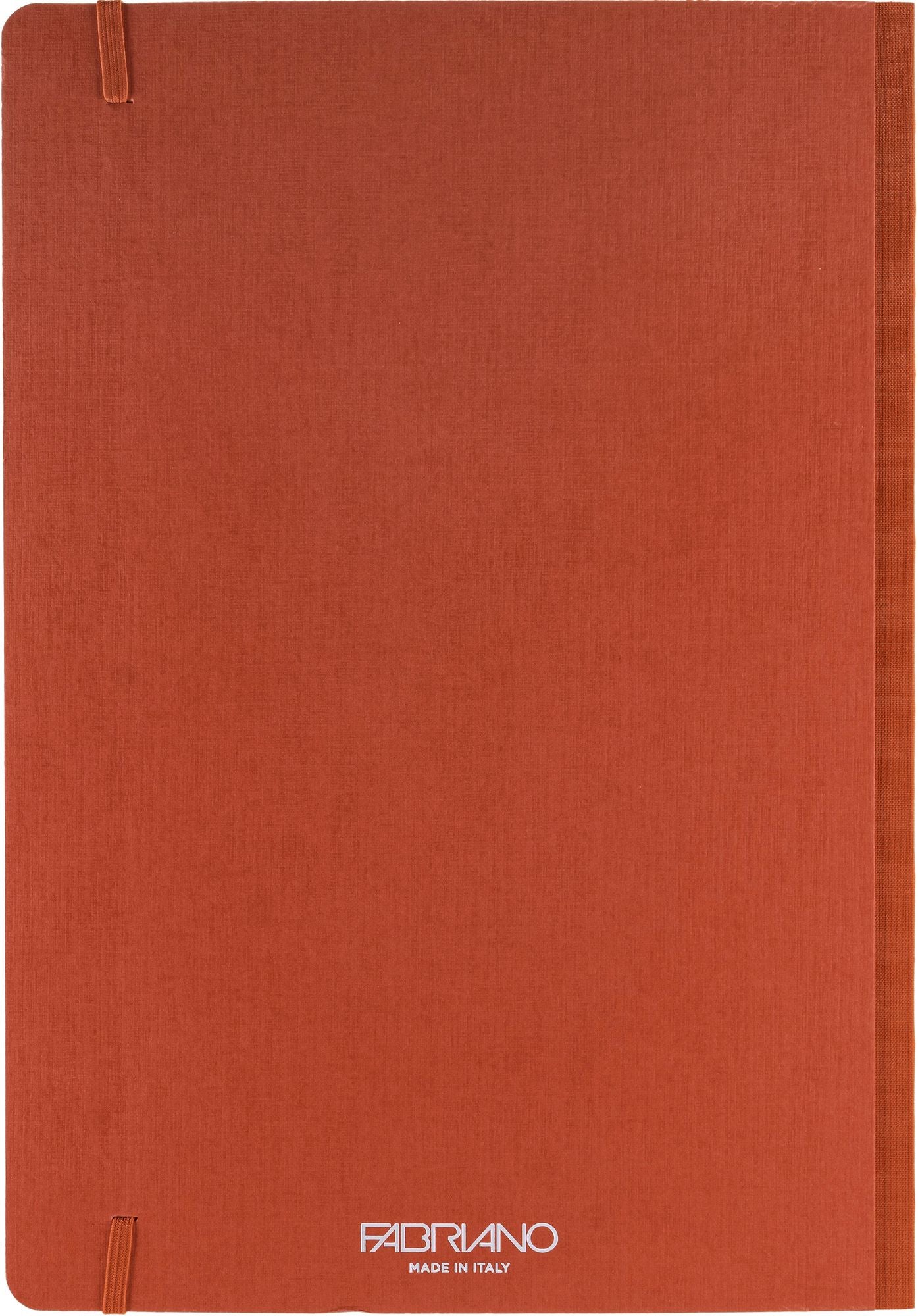 Ecoqua Plus Journal, A4, Fabric-Bound, Dotted, Red