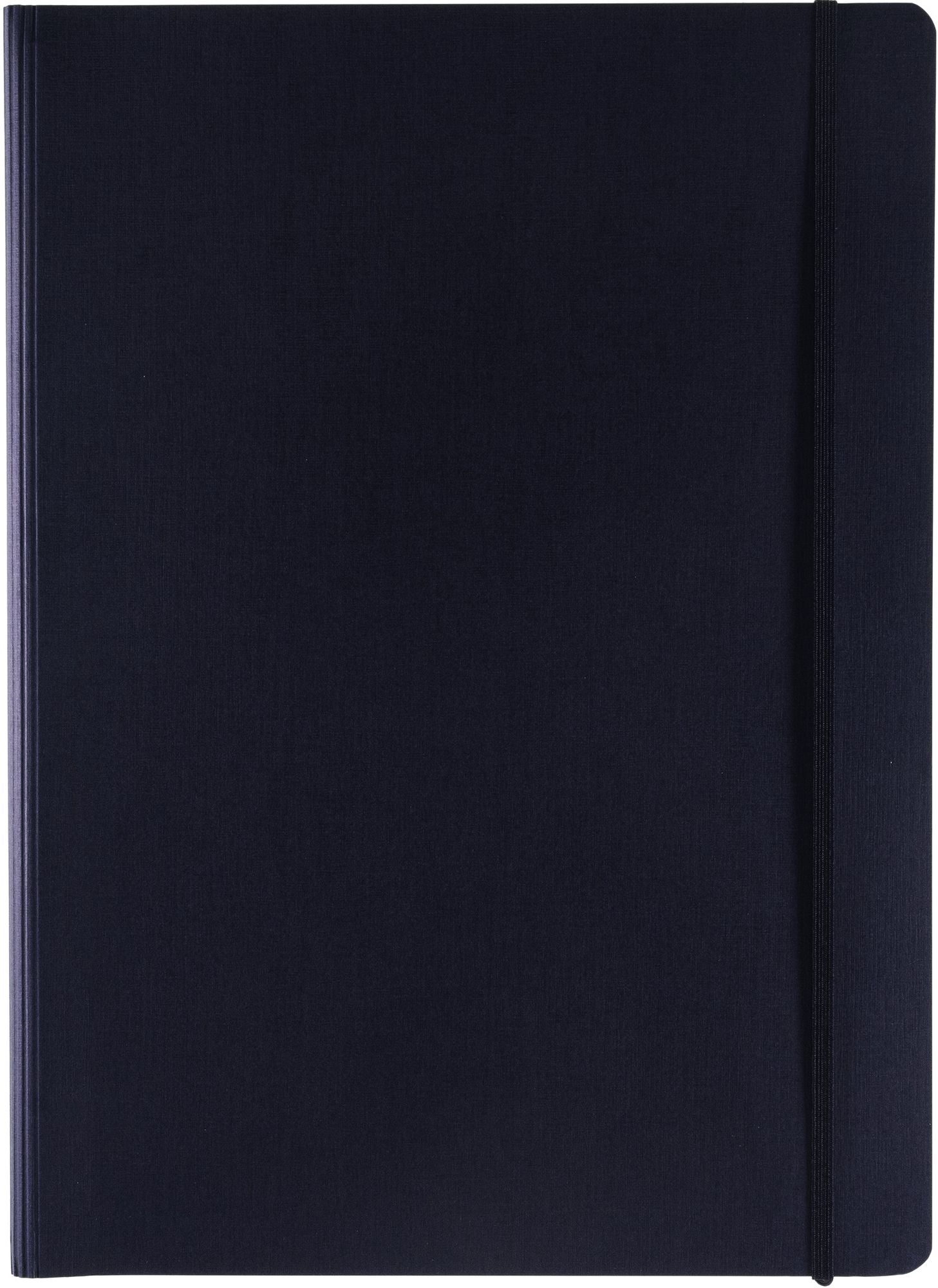 Ecoqua Plus Journal, A4, Hidden Spiral-Bound, Lined, Navy