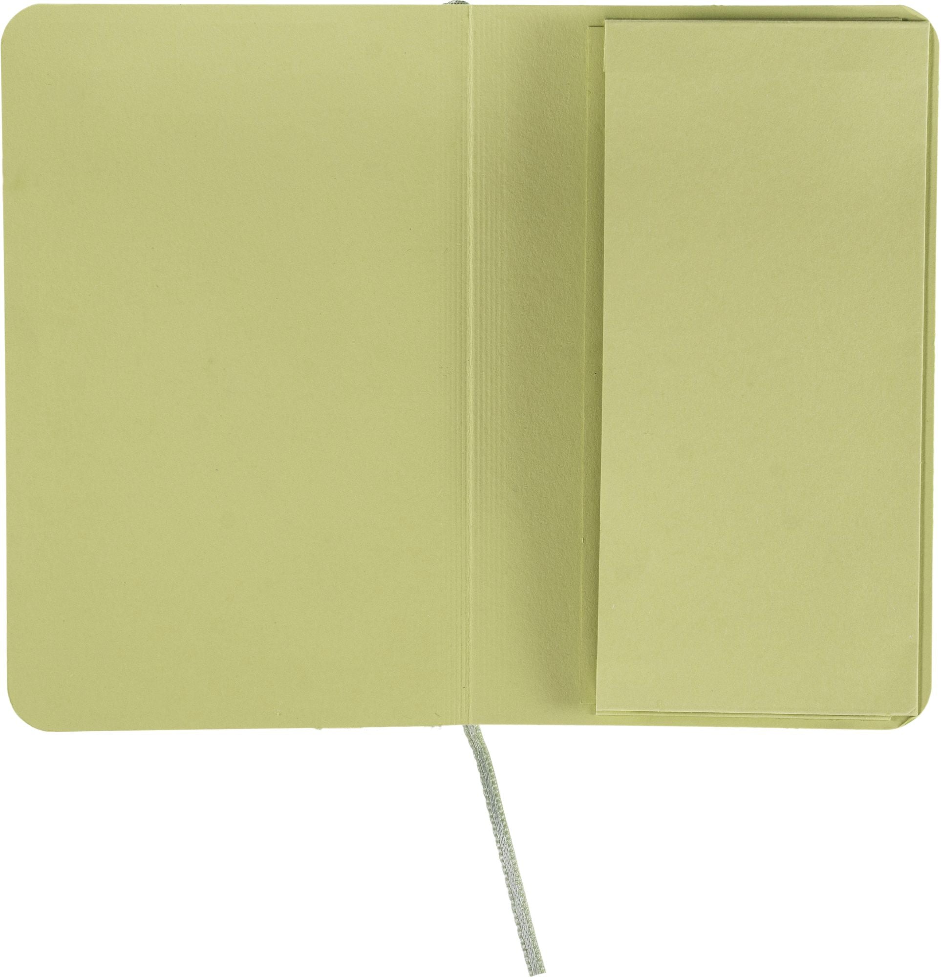 Ecoqua Plus Journal, 3.5 x 5.5, Stitch-Bound, Lined, Lime