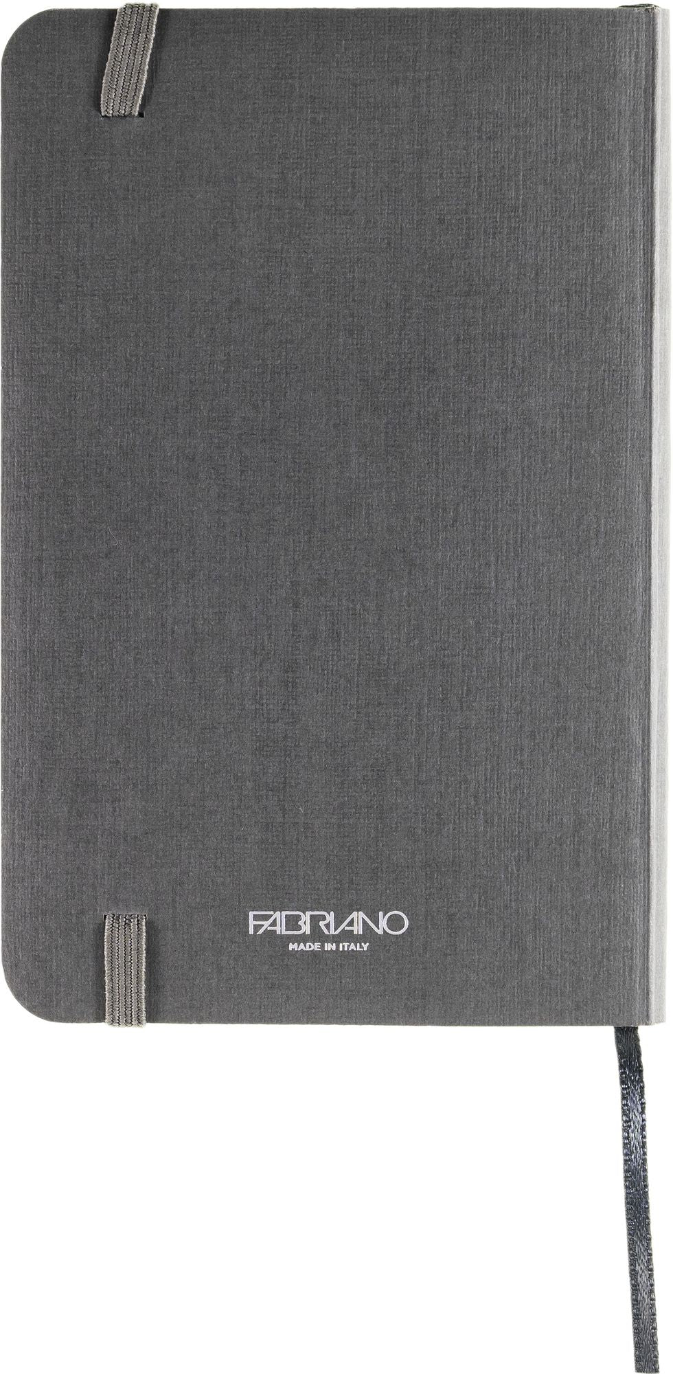 Ecoqua Plus Journal, 3.5 x 5.5, Stitch-Bound, Lined, Grey