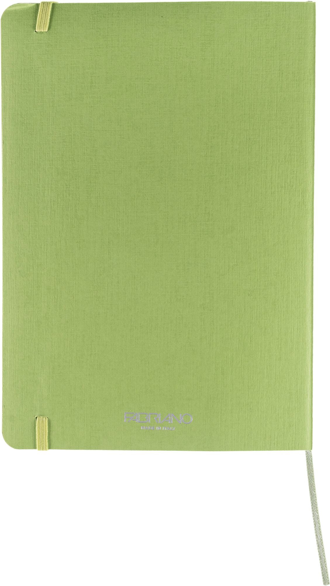 Ecoqua Plus Journal, A5, Stitch-Bound, Dotted, Lime