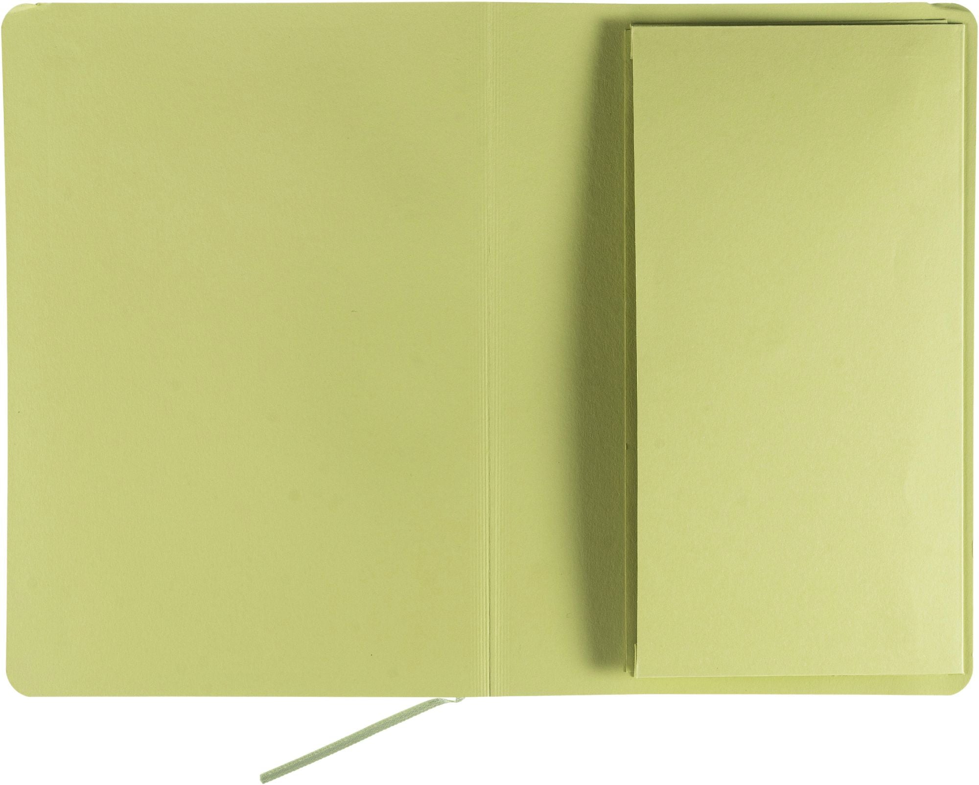 Ecoqua Plus Journal, A5, Stitch-Bound, Dotted, Lime