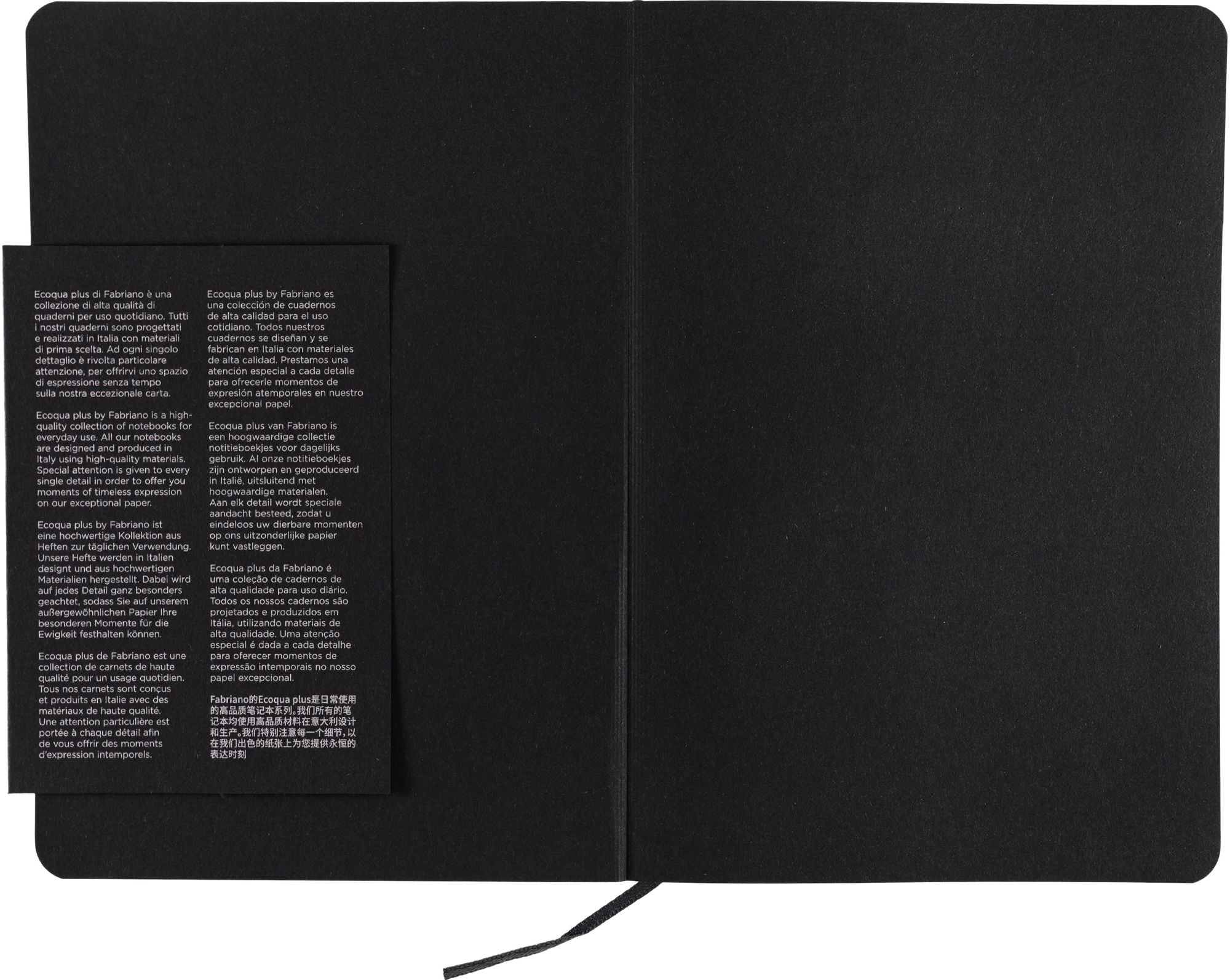 Ecoqua Plus Journal, A5, Stitch-Bound, Dotted, Grey