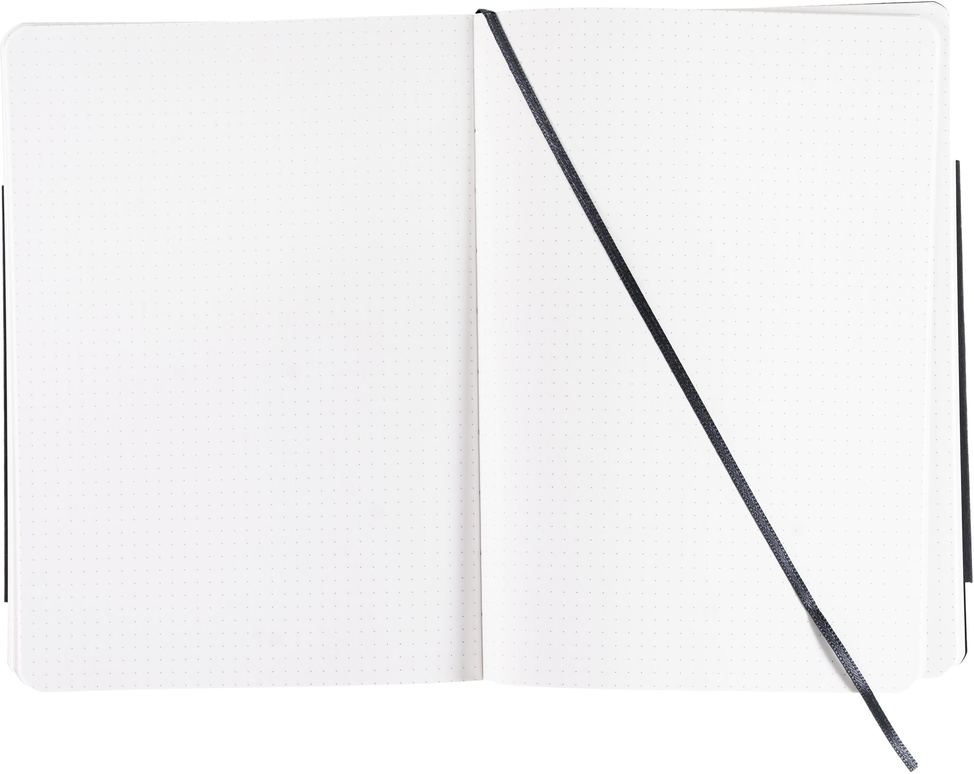 Ecoqua Plus Journal, A5, Stitch-Bound, Dotted, Grey