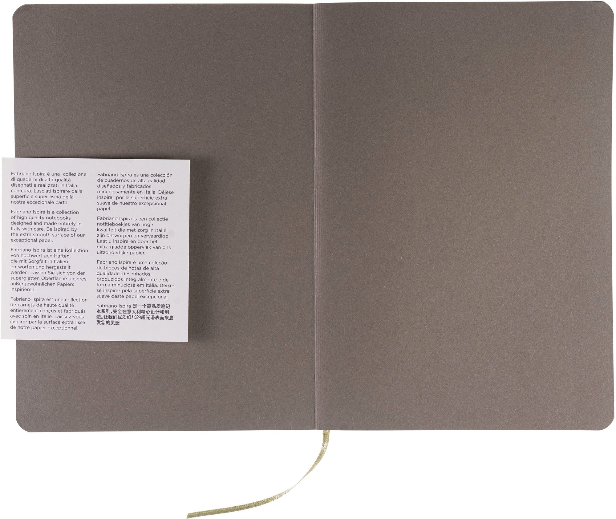 Ispira Journal, A5, Soft-Cover, Dotted, Brown