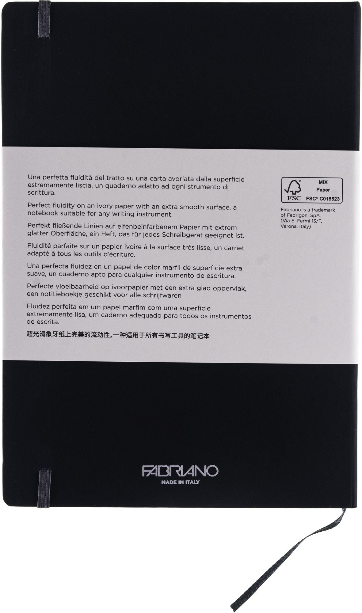 Ispira Journal, A5, Hard-Cover, Lined, Black