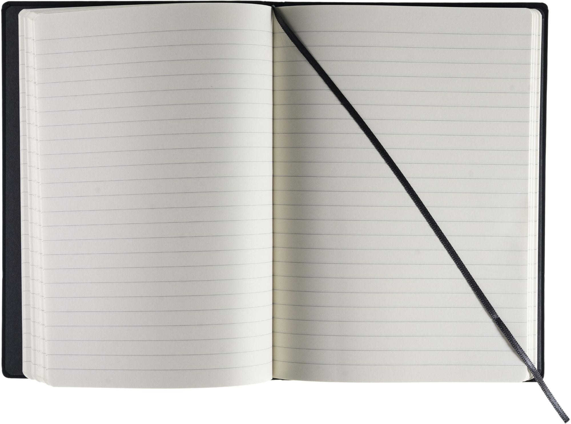 Ispira Journal, A5, Hard-Cover, Lined, Black