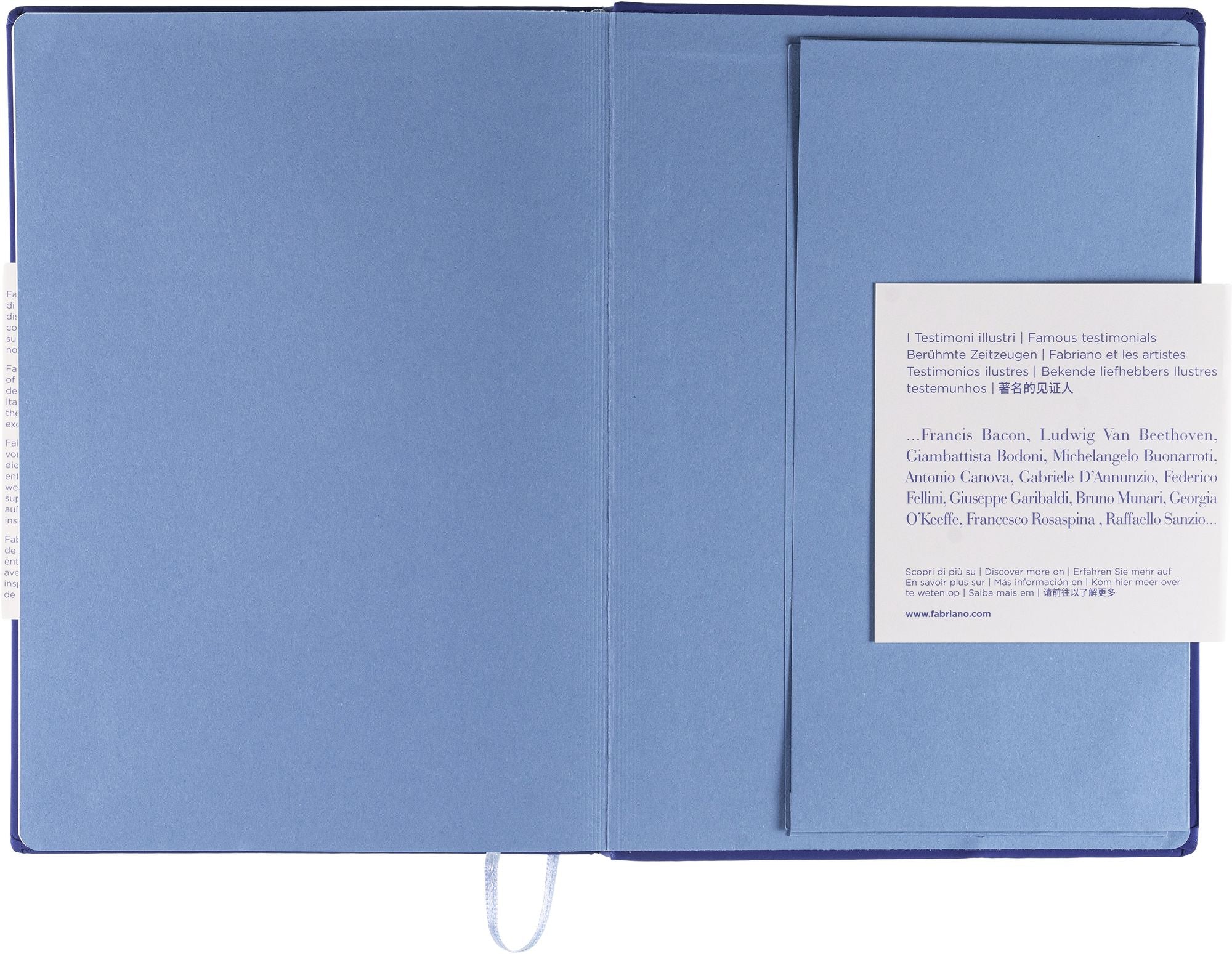 Ispira Journal, A5, Hard-Cover, Lined, Blue