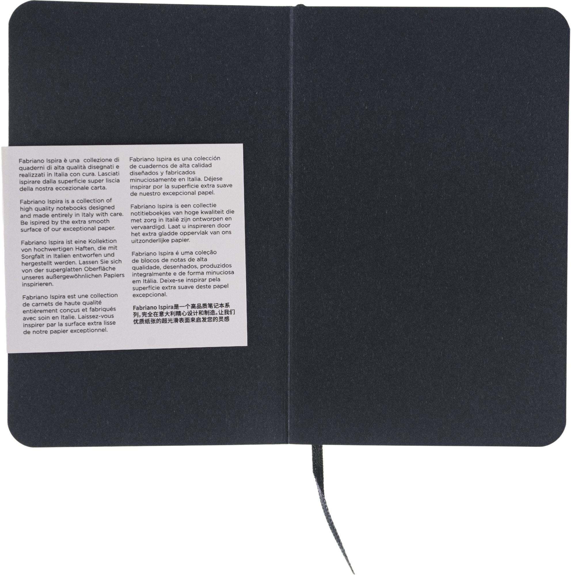 Ispira Journal, 3.5 x 5.5, Soft-Cover, Dotted, Black