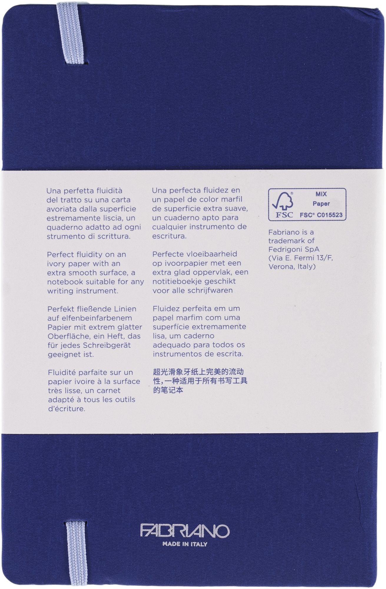 Ispira Journal, 3.5 x 5.5, Hard-Cover, Lined, Blue