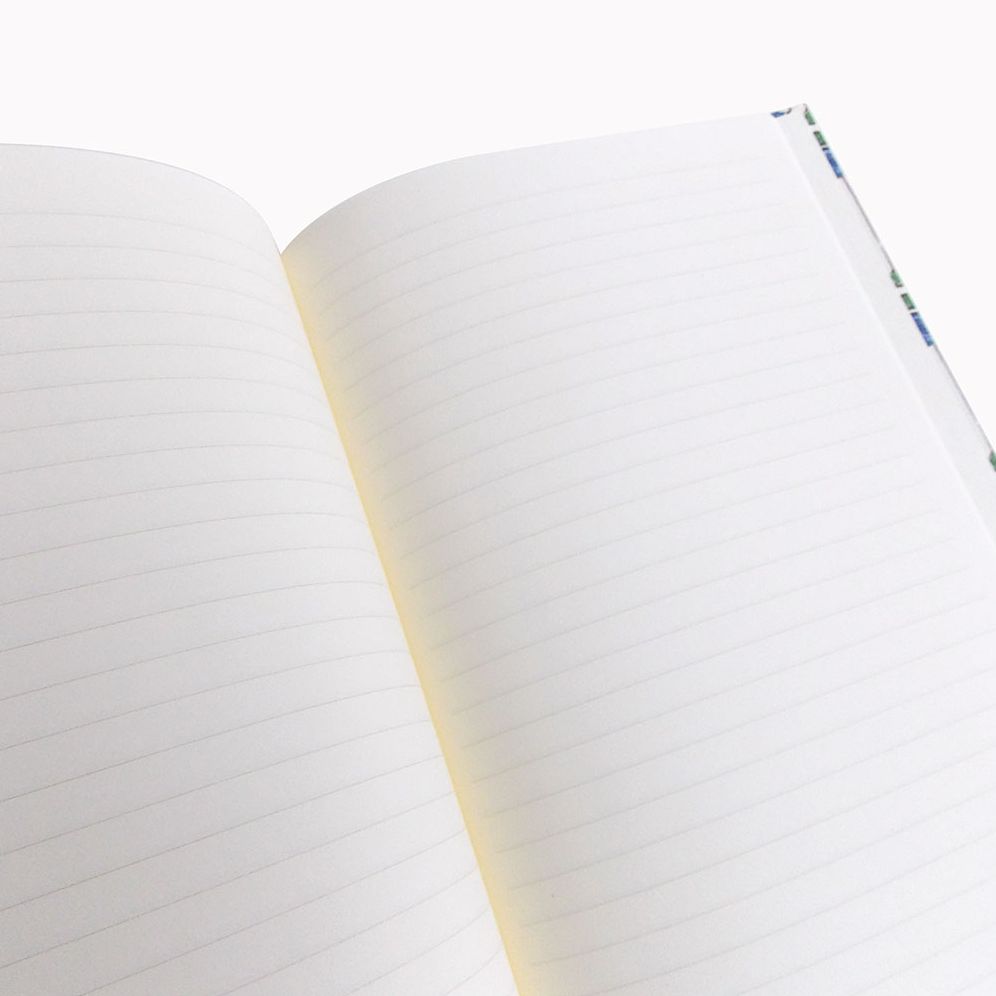 Plum Canvas Bound A5 Journal