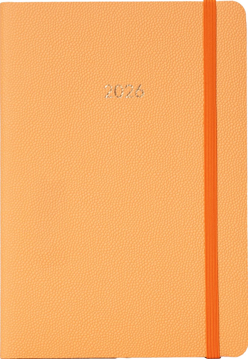 2026 Ocra Daily Soft Bound Planner in Italian Bonded Leather