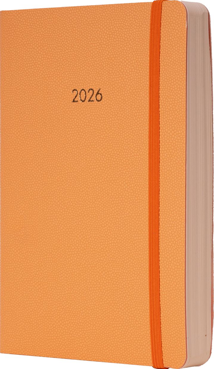 2026 Ocra Daily Soft Bound Planner in Italian Bonded Leather