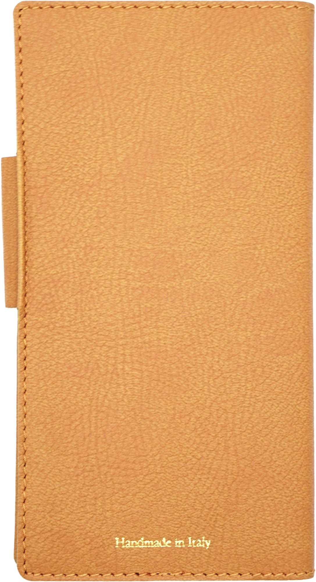 2027 Weekly Pocket Planner Brown Bonded Leather Gold Embossed Year