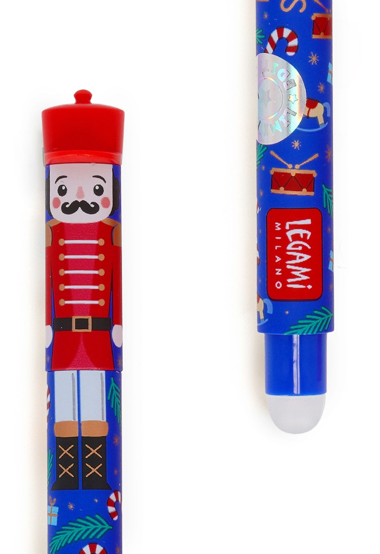 Set of 3 Erasable Christmas Gel Pens